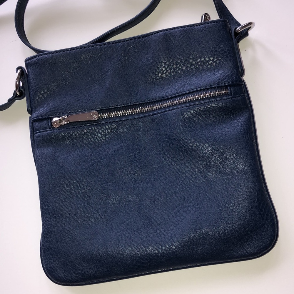 Charming Charlie Blue Crossbody Handbag